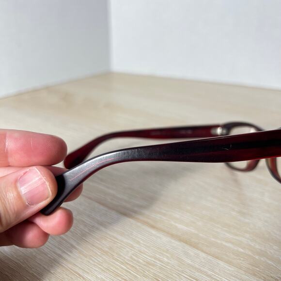 Oliver Peoples OV5174 1131 Wacks Eyeglasses Burgundy Frames Only 49-19-140